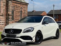 USED 2016 16 MERCEDES-BENZ A-CLASS 2.0 AMG A 45 4MATIC PREMIUM 5d 375 BHP AERO/NIGHT PACK | PAN ROOF | FULL HISTORY |