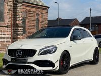 USED 2016 16 MERCEDES-BENZ A-CLASS 2.0 AMG A 45 4MATIC PREMIUM 5d 375 BHP AERO/NIGHT PACK | PAN ROOF | FULL HISTORY |
