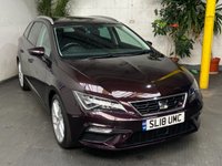 USED 2018 18 SEAT LEON 1.4 TSI FR TECHNOLOGY 5d 124 BHP SAT NAV PART LEATHER INTERIOR