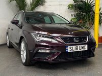 USED 2018 18 SEAT LEON 1.4 TSI FR TECHNOLOGY 5d 124 BHP SAT NAV PART LEATHER INTERIOR