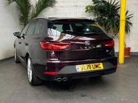 USED 2018 18 SEAT LEON 1.4 TSI FR TECHNOLOGY 5d 124 BHP SAT NAV PART LEATHER INTERIOR