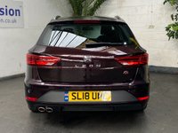 USED 2018 18 SEAT LEON 1.4 TSI FR TECHNOLOGY 5d 124 BHP SAT NAV PART LEATHER INTERIOR