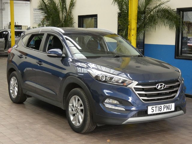 2018 18 Hyundai Tucson 1.7 CRDI SE BLUE DRIVE 5d 114 BHP