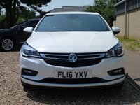 USED 2016 57 VAUXHALL ASTRA 1.4 SRI NAV S/S 5d 148 BHP www.suffolkcarcentre.co.uk - Located a Reydon