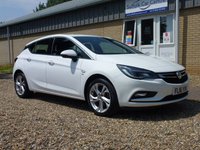 USED 2016 57 VAUXHALL ASTRA 1.4 SRI NAV S/S 5d 148 BHP www.suffolkcarcentre.co.uk - Located a Reydon