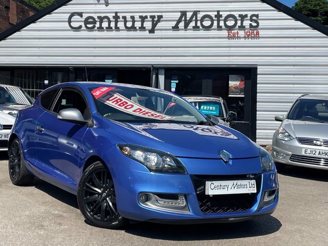 2012 62 Renault Megane 1.6 DCi GT Line TOMTOM Coupe 3dr - SAT NAV