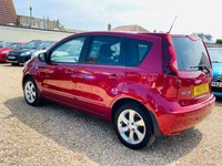 USED 2012 12 NISSAN NOTE 1.4 N-TEC PLUS 5d 88 BHP Low Mileage, FSH,  Sat Nav and 5 doors