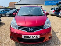 USED 2012 12 NISSAN NOTE 1.4 N-TEC PLUS 5d 88 BHP Low Mileage, FSH,  Sat Nav and 5 doors
