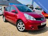 USED 2012 12 NISSAN NOTE 1.4 N-TEC PLUS 5d 88 BHP Low Mileage, FSH,  Sat Nav and 5 doors