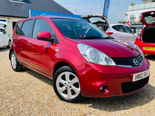2012 12 Nissan Note 1.4 N-TEC PLUS 5d 88 BHP