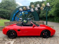USED 2001 51 PORSCHE BOXSTER 3.2 S 2d 248 BHP STUNNING PORSCHE BOXSTER 986 'S' MANUAL CONVERTIBLE - GUARDS RED WITH BLACK ALLOYS AND BLACK ROOF AND FULL BLACK LEATHER - FULL SERVICE HISTORY