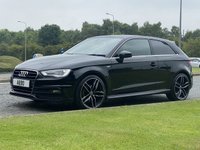 USED 2014 14 AUDI A3 1.2 TFSI S LINE 3d 104 BHP Sat Nav Privacy Glass