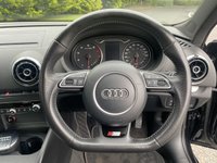 USED 2014 14 AUDI A3 1.2 TFSI S LINE 3d 104 BHP Sat Nav Privacy Glass