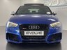 USED 2016 16 AUDI RS3 2.5 SPORTBACK QUATTRO NAV 5d 362 BHP F/S/H, PAN ROOF, S/S SEATS!