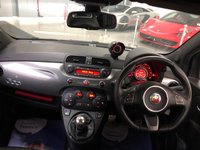 USED 2013 13 ABARTH 595 1.4 Jet TURISMO Hatchback  3d Petrol Manual * RARE CAR * LOW MILEAGE * PARKING SENSORS * 17 INCH ALLOY WHEELS * PRIVACY GLASS * CLIMATE CONTROL * LEATHER TRIM * MOT APRIL 22 * 2 KEYS *
