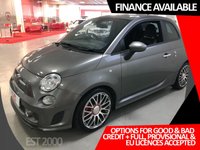 USED 2013 13 ABARTH 595 1.4 Jet TURISMO Hatchback  3d Petrol Manual * RARE CAR * LOW MILEAGE * PARKING SENSORS * 17 INCH ALLOY WHEELS * PRIVACY GLASS * CLIMATE CONTROL * LEATHER TRIM * MOT APRIL 22 * 2 KEYS *