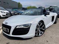 USED 2010 10 AUDI R8 5.2 SPYDER V10 QUATTRO 2d 518 BHP 
