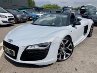 USED 2010 10 AUDI R8 5.2 SPYDER V10 QUATTRO 2d 518 BHP 