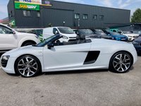 USED 2010 10 AUDI R8 5.2 SPYDER V10 QUATTRO 2d 518 BHP 