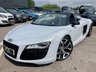 USED 2010 10 AUDI R8 5.2 SPYDER V10 QUATTRO 2d 518 BHP 
