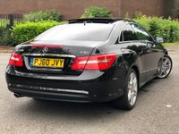 USED 2010 60 MERCEDES-BENZ E-CLASS 2.1 E250 CDI BLUEEFFICIENCY SPORT 2d 204 BHP VERY WELL MAINTAINED+ALL THE EXTRAS