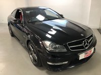USED 2012 S MERCEDES-BENZ C CLASS 6.2 C63 AMG EDITION 125 2d 457 BHP * PAN ROOF * CLIMATE CONTROL * PARKING SENSORS * NAVIGATION SYSTEM * 18 INCH ALLOY WHEELS * 2 KEYS * LOW MILEAGE *