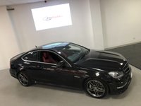 USED 2012 S MERCEDES-BENZ C CLASS 6.2 C63 AMG EDITION 125 2d 457 BHP * PAN ROOF * CLIMATE CONTROL * PARKING SENSORS * NAVIGATION SYSTEM * 18 INCH ALLOY WHEELS * 2 KEYS * LOW MILEAGE *