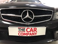 USED 2012 S MERCEDES-BENZ C CLASS 6.2 C63 AMG EDITION 125 2d 457 BHP * PAN ROOF * CLIMATE CONTROL * PARKING SENSORS * NAVIGATION SYSTEM * 18 INCH ALLOY WHEELS * 2 KEYS * LOW MILEAGE *