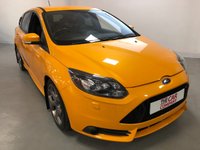 USED 2013 13 FORD FOCUS 2.0 ST-3 5d 247 BHP * LOW MILES * NICE SPEC * HEATED  FRONT SEATS * LEATHER TRIM * PRIVACY GLASS * CLIMATE CONTROL * PARKING SENSORS * 18 INCH ALLOY WHEELS *