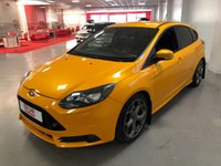 USED 2013 13 FORD FOCUS 2.0 ST-3 5d 247 BHP * LOW MILES * NICE SPEC * HEATED  FRONT SEATS * LEATHER TRIM * PRIVACY GLASS * CLIMATE CONTROL * PARKING SENSORS * 18 INCH ALLOY WHEELS *