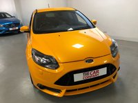 USED 2013 13 FORD FOCUS 2.0 ST-3 5d 247 BHP * LOW MILES * NICE SPEC * HEATED  FRONT SEATS * LEATHER TRIM * PRIVACY GLASS * CLIMATE CONTROL * PARKING SENSORS * 18 INCH ALLOY WHEELS *
