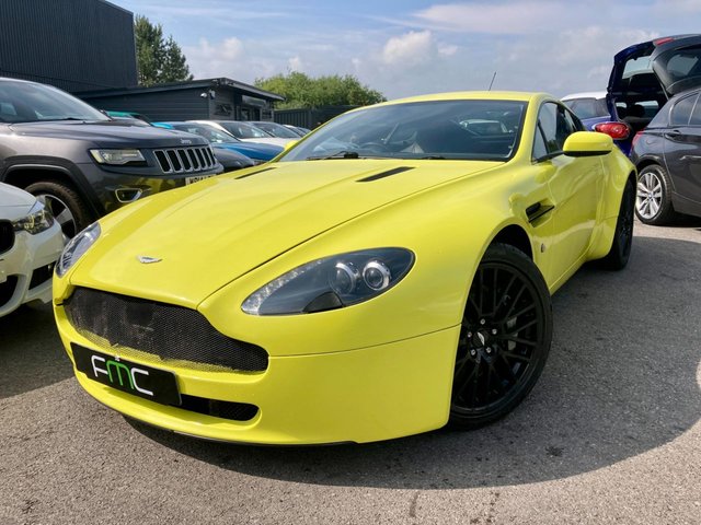 2006 55 Aston Martin Vantage 4.3 V8 3d 380 BHP **Wrapped Yellow**