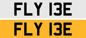 1970 NUMBER PLATE PLATE