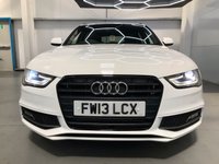 USED 2013 13 AUDI A4 1.8 AVANT TFSI BLACK EDITION 5d 168 BHP Low Mileage-Black Edition TFS!