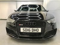 USED 2016 16 AUDI A3 2.5 RS3 SPORTBACK QUATTRO NAV 5d 362 BHP Over &pound;7500 Factory Extras