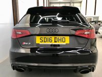 USED 2016 16 AUDI A3 2.5 RS3 SPORTBACK QUATTRO NAV 5d 362 BHP Over &pound;7500 Factory Extras