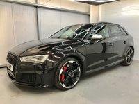 USED 2016 16 AUDI A3 2.5 RS3 SPORTBACK QUATTRO NAV 5d 362 BHP Over &pound;7500 Factory Extras