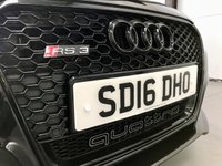 USED 2016 16 AUDI A3 2.5 RS3 SPORTBACK QUATTRO NAV 5d 362 BHP Over &pound;7500 Factory Extras