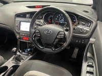 USED 2016 16 KIA CEED 1.6 CRDI GT-LINE ISG 5d 134 BHP &pound;20 TAX TOP SPEC INC NAV