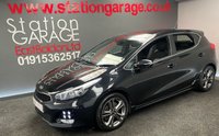 USED 2016 16 KIA CEED 1.6 CRDI GT-LINE ISG 5d 134 BHP &pound;20 TAX TOP SPEC INC NAV