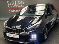 USED 2016 16 KIA CEED 1.6 CRDI GT-LINE ISG 5d 134 BHP &pound;20 TAX TOP SPEC INC NAV
