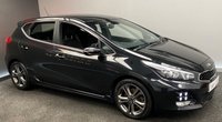 USED 2016 16 KIA CEED 1.6 CRDI GT-LINE ISG 5d 134 BHP &pound;20 TAX TOP SPEC INC NAV