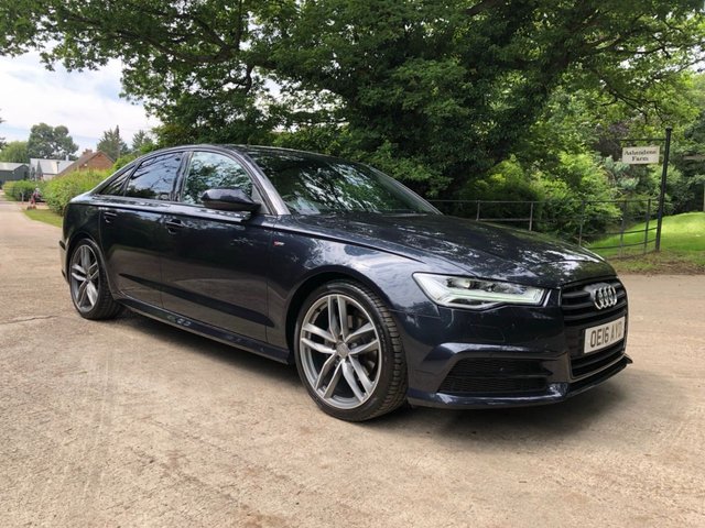 2016 16 Audi A6 2.0 TDI ULTRA BLACK EDITION 4d 188 BHP