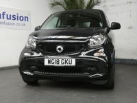 USED 2018 18 SMART FORTWO 1.0 PASSION 2d 71 BHP AIR CON BLUETOOTH AUX USB 6 MONTHS WARRANTY