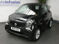 USED 2018 18 SMART FORTWO 1.0 PASSION 2d 71 BHP AIR CON BLUETOOTH AUX USB 6 MONTHS WARRANTY