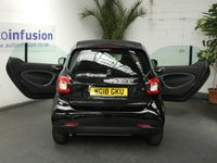 USED 2018 18 SMART FORTWO 1.0 PASSION 2d 71 BHP AIR CON BLUETOOTH AUX USB 6 MONTHS WARRANTY