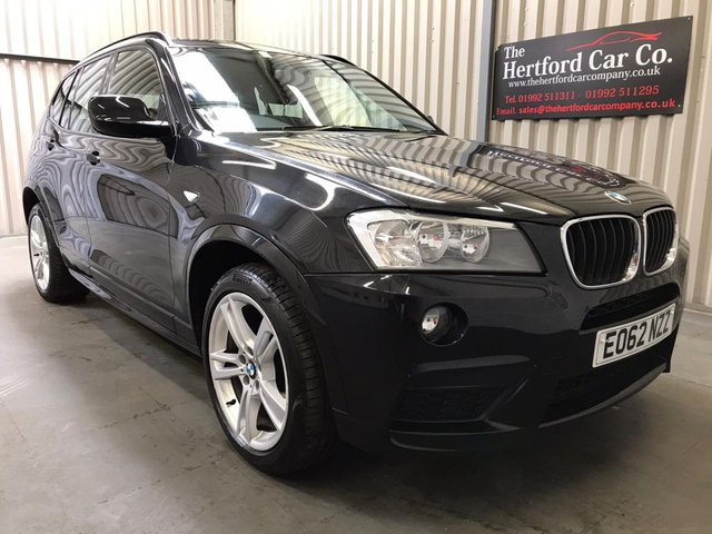 2012 62 BMW X3 2.0 XDRIVE20D M SPORT 5d 181 BHP