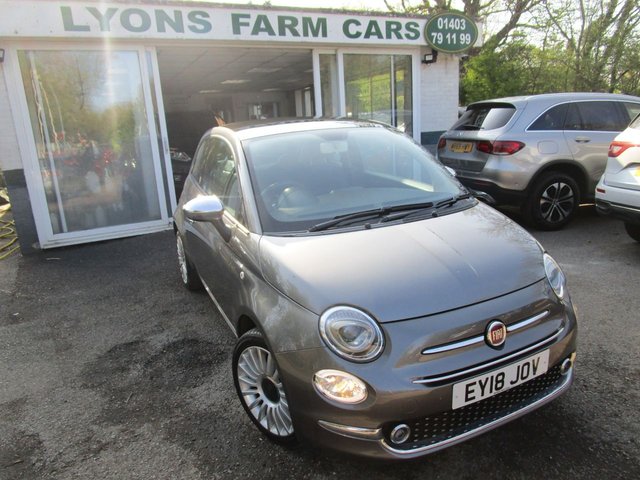 2018 18 Fiat 500 1.2 MIRROR 3d 69 BHP *SPECIAL EDITION WITH SUNROOF + ALLOYS*