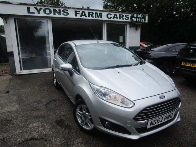 2013 62 Ford Fiesta 1.2 ZETEC 5d 81 BHP