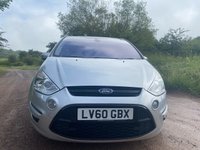 USED 2010 60 FORD S-MAX 2.0 TITANIUM X SPORT AUTOMATIC TDCI 5d 161 BHP  7 SEATER AUTOMATIC 163BHP, 2 owners DAB radio, cruise, front and rear parking system bluetooth